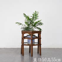 The Qing Dynasty Face Basin Rack Old Flower Shelf Ancient Play Antique Collection Folk Customs Ancient Old Hometown Furniture Old Objects Second-hand Collection Swing Pieces