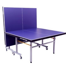 Whale indoor mobile table tennis table standard wheeled professional folding table tennis table to send net rack table tennis racket ball