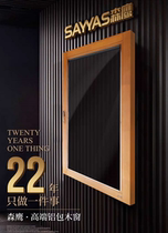 Senying S86 aluminum clad wood vertical arc window