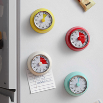 Mechanical Timer Fridge Sticker Kitchen Timer Reminder Magnetic Suction Visualisation Time Management Alarm Clock Countdown