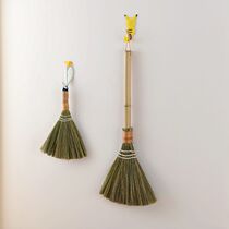 Handmade broom wood floor soft wool broom home floor hair cleaning gadget sweeping broom dust duster