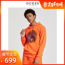 Guess88rising men's solid letter printed sweater-m93q71r9me0