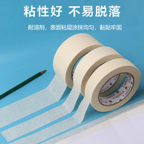 Mint paper paint tape handwritten tape car spray paint hand tear easy tear waterproof sticker no Mark masking tape