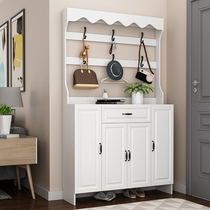 Multi-layer shoe cabinet Household door modern simple large capacity wooden European-style balcony storage simple and economical