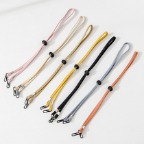 Hat windproof rope invisible adjustment hat rope fishermans hat female special rope fixing rope buckle anti-drop hat belt rope pin