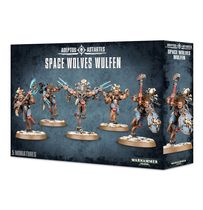 Special Warhammer 40K Interstellar Warrior Wolf Group Werewolf Space Wolves Wulfen