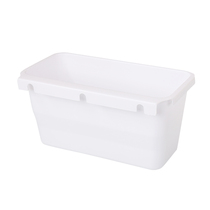 Creative hanging kitchen trash can plastic desktop storage box wall-mounted multifunctional simple trash can washable