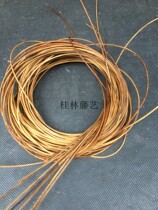 Hand-wrapped teapot woven round core rattan core rattan core rattan woven white rattan core rattan woven material