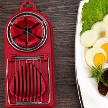 Multifunctional household egg cutter cutting egg slicing egg cutting artifact three-in-one cutter pine flower egg splitter slicing
