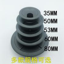 Perforated computer desktop office table threading hole outlet cover writing desk decoration decoration ring hole cover round
