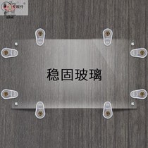 Glass mirror fixing clip plastic buckle clothing cabinet door glass buckle clip wardrobe clip accessories