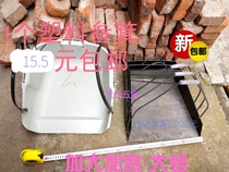 1 large iron dustpan garbage shovel metal steel dustpan bucket construction decoration thickening to increase the carrying tool