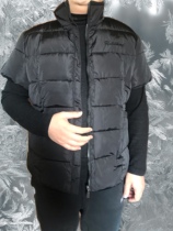 Dad's winter shoulder pad horse clip for middle-aged and elderly men's and women's short sleeve cotton waistcoat warm thick large cotton vest