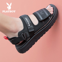 Floral Playboy mens shoes 2022 Summer new mens beach shoes Magic heels Wear Casual Shoes Subsports Sandals
