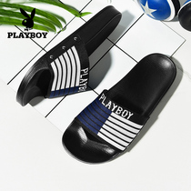 Floral Playboy Summer Fashion slippers 2020 New cool towed sand beach wear men semi-trailed anti-word tug tide