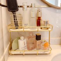 Desktop multi-layer toilet cosmetics storage box skin care products perfume dressing table rack washing table tray