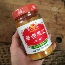 Guanghe fermented bean curd slightly spicy Wu Chuan issued spicy milk 1 bottle 335g Guanghe Kaiping rice sauce seasoning bean curd