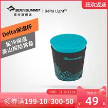 seatosummit outdoor insulated water Cup set for camping picnic tour portable water Ware with Cup Cover detachable