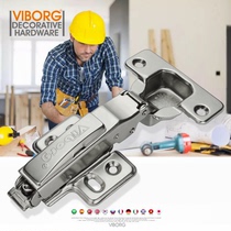 * Hong Kong Yubao precision copper damping hinge cushioning hydraulic hinge cabinet cabinet door cushioning hinge cold-bonded steel