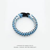 Rope - soft - rope - bound bracelet boys birthday bracelet around the Argentine Messi - rope bracelet football gift