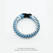 Rope - soft - rope - bound bracelet boys birthday bracelet around the Argentine Messi - rope bracelet football gift