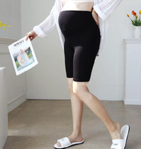 Anti-light pregnant women five-point pants Korean summer maternity dress thin Modelto abdominal safety pants leggings