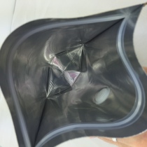 100 gr with gas valve kraft kraft self-styled self-supporting bag 120 * 190MM