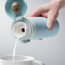 Fuguang Bouncing Cover Thermos Cup Womens Portable Large Capacity Kettle Mens 304 stainless steel childrens student water Cup