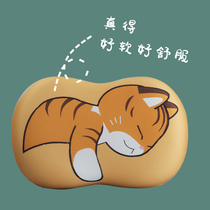  Cat belly pillow pillow Summer cat belly pillow Student dormitory cat cat belly pillow Single pillow pillowcase Memory pillow