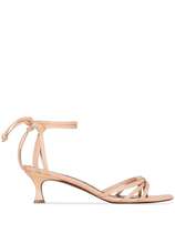 Non ATELIER 2021 beige leather square head womens shoes