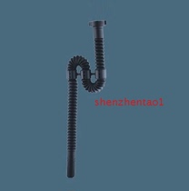 Laboratory PP sewer pipe PP sink drain pipe Laboratory sink drain pipe telescopic pipe factory direct sales