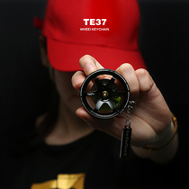 hellaflush key buckle car key pendant hub keychain woven rope men trend ornament Te37