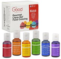 Food Coloring Liqua-Gel 6 PK (4 5 oz 120mL)-