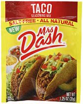 Mrs  Dash Taco Seasoning Mix 1 25 Ounce (Pack of