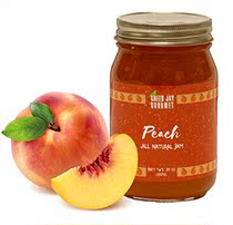  Green Jay Gourmet Peach Jam - All-Natural Fruit Jam