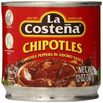 La Costena Chipotle Peppers 12 Ounce (Pack of 12
