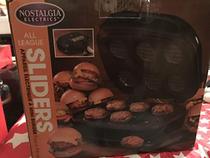 NOSTALGIA ELECTRICS SM-500BLK SLIDER MAKER - BLACK B