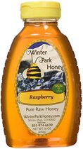 Raspberry Honey 16oz (Pure Natural Raw Honey) Kosh