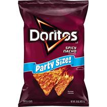 Doritos Spicy Nacho Tortilla Chip Triangle 15 Oz Do