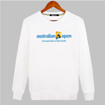 Tennis uniform Australian Open Four Grand Slam cotton sweater long sleeve t-shirt jersey pullover mens and womens top custom team uniform