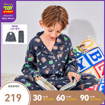 (Toy Story) Taiping Bird childrens clothing boy home clothing set Buas light year long sleeve pajamas two sets