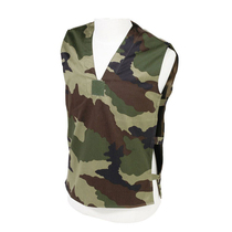 French Army public hair French foreign Corps jungle color leisure training vest fashion sexy