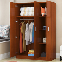 Wardrobe Home Bedroom Modern Simple Rental Housing Economical Solid Wood Simple Small Storage Lockers