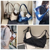 Emotional World2021 new Song Yan Fei Zhou Yutong with the same niche retro armpit womens bag