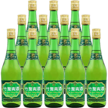 未開封 中国酒 竹葉青 露酒 80g/L 酒精度38% 500ml/B-0