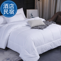 Hotel bedding Air conditioning Summer quilt Cotton anti-feather cloth Feather velvet quilt core quilt down winter