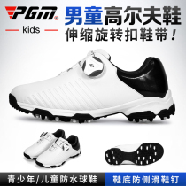 PGM 2020 new childrens golf shoes Boys waterproof shoes Youth anti-sideslip patented sports shoes