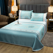Summer bed linen cool mat Home Single double Foldable washable Ice Silk Air conditioning Soft Schille Day style 1 8