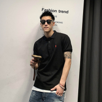 Xu Tailang high-end embroidery polo shirt short-sleeved mens ins super fire trend lapel t-shirt American casual simple summer clothes