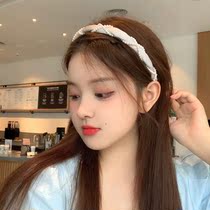 Japanese forest sweet hair temperament girls go out headband hair accessories Fairy Japan and South Korea pearl narrow edge hair band